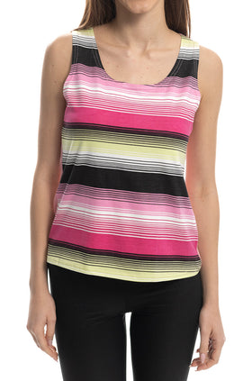 Потник от вискоза "Розова черга" 6241