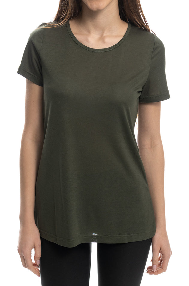 Войнишкозелена памучна блуза 540
