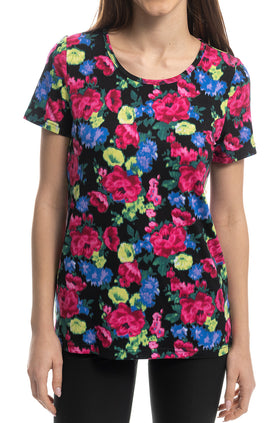 Ежедневна памучна блуза "Испанска роза" 5404