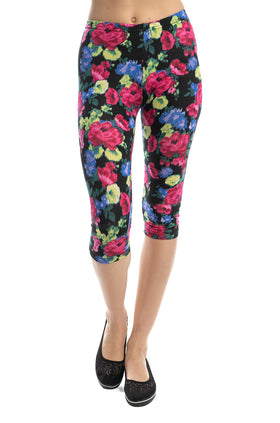 Памучен клин с щампа "Испанска роза" 3421 (7/8)