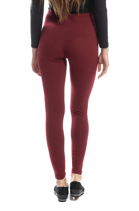 Памучен клин за бременни, цвят бордо 3500