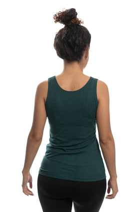 Масленозелен вълнен корсаж 655