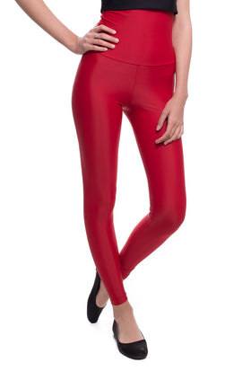 Супер-дълбок червен микрофибърен клин 3443