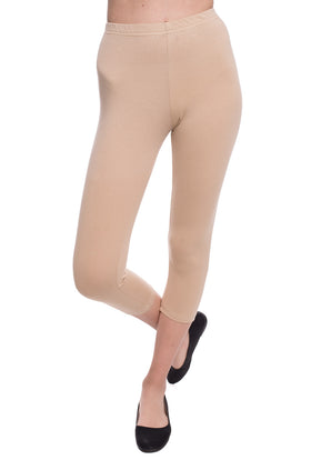 Телесен памучен клин 342 (7/8)