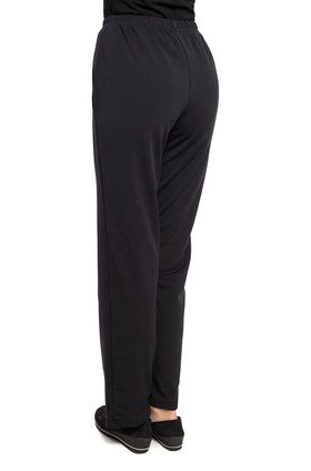 Черен ежедневен панталон 7122