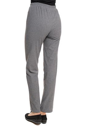 Сив ежедневен панталон 7122