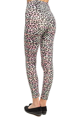 Памучен клин с щампа "Диско леопард" 3423