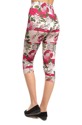 Памучен клин с щампа "Цветарник" 3421 (7/8)