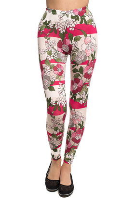 Памучен клин с щампа "Цветарник" 3423