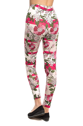 Памучен клин с щампа "Цветарник" 3423