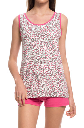 Домашен комплект "Розов леопард" 3301