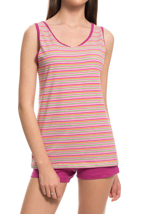 Домашен комплект "Цветно райе" 3301