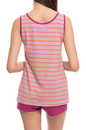 Домашен комплект "Цветно райе" 3301