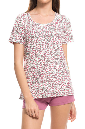 Домашен комплект "Розов леопард" 3302