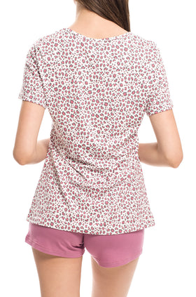 Домашен комплект "Розов леопард" 3302