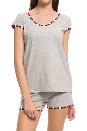 Сив домашен комплект 3326