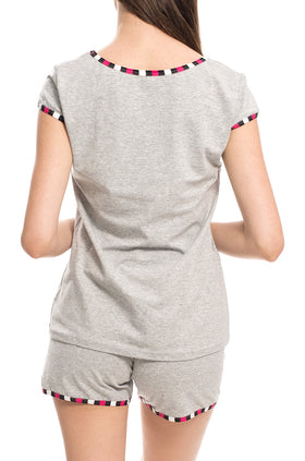 Сив домашен комплект 3326