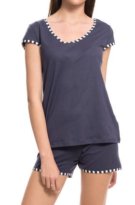 Сив домашен комплект 3326