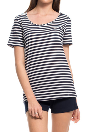 Домашен комплект "Черно-бяло райе 1" 3302