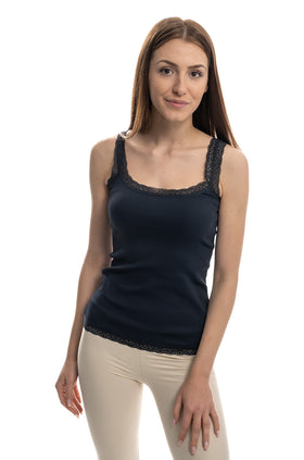 Тъмносив потник от рипс 64692