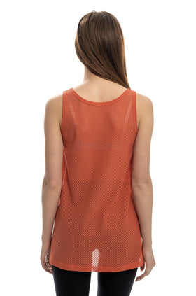 Керемиден разкроен потник от мрежа 659