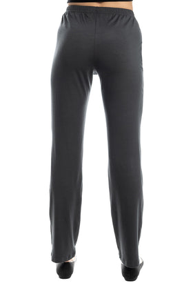 Сиви летни памучни панталони 7124