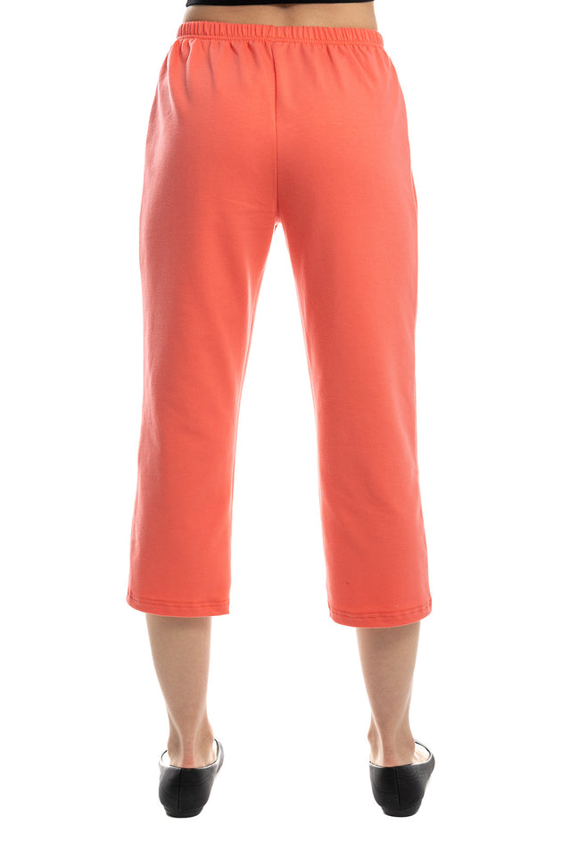 Панталони от памучна вата, цвят тропикал 71282