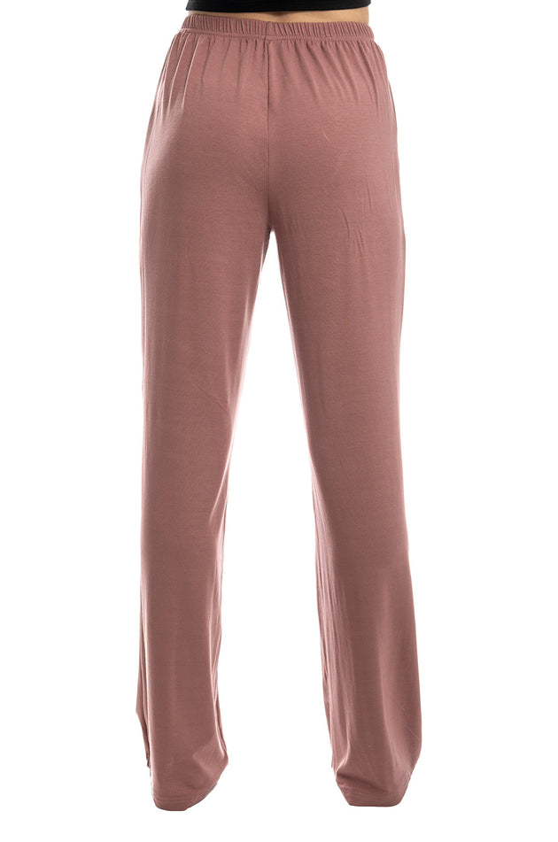 Свободни памучни панталони, цвят пепел от рози 71241