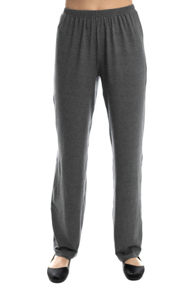 Сиви свободни памучни панталони 71241