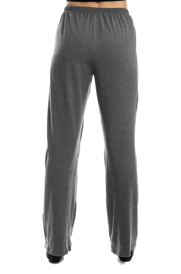 Сиви свободни памучни панталони 71241