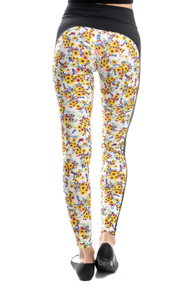 Микрофибърен клин "Слънчева поляна" с черни кант и колан 34321