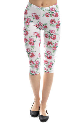 Памучен клин с щампа "Роза" 3421 (7/8)