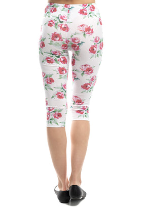 Памучен клин с щампа "Роза" 3421 (7/8)