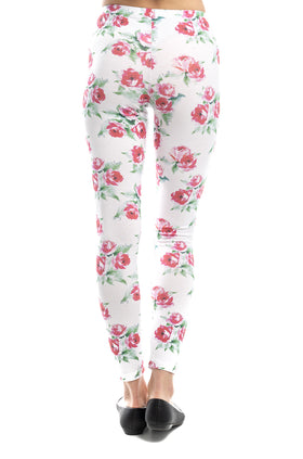 Памучен клин с щампа "Роза" 3423