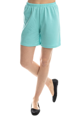 Тюркоазени бермуди от памучна вата 71281