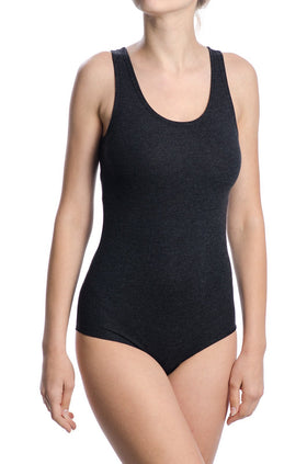 Черно вълнено дамско боди Б-334 (боксер)