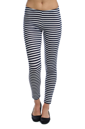 Памучен клин с щампа "Моряшко райе" 3423