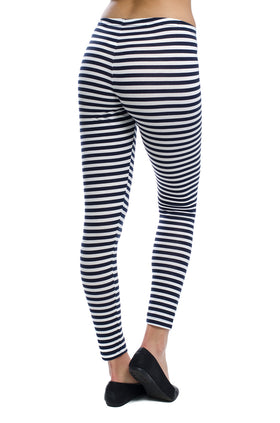 Памучен клин с щампа "Моряшко райе" 3423