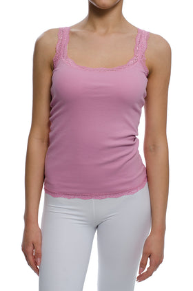 Лилав памучен корсаж 6469