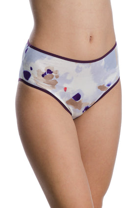 Памучни бикини с щампа „Цветна картина 3“ 202