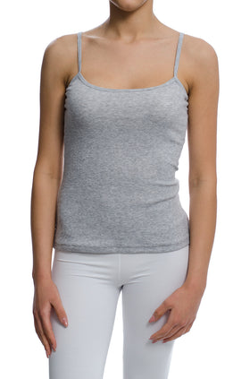 Сив памучен потник 6271