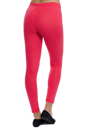 Памучен клин с щампа "Коралови цветчета" 3423