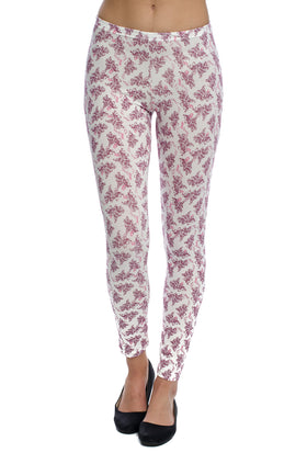 Памучен клин с щампа "Нежен цвят-2" 3423