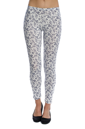 Памучен клин с щампа "Сив цвят" 3423