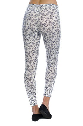 Памучен клин с щампа "Сив цвят" 3423