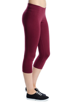 Памучен клин, цвят бордо 342 (7/8)