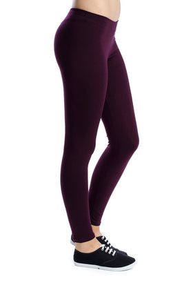 Памучен клин, цвят патладжан 3420