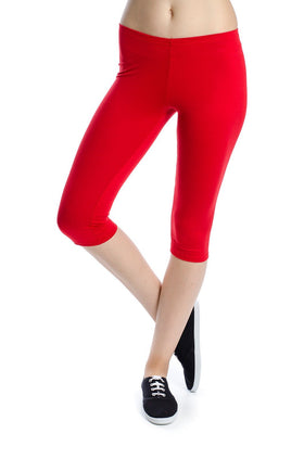 Червен памучен клин 342-К (3/4)