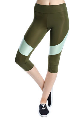 Милитари микрофибърен клин с резедави елементи 343-3 (7/8)