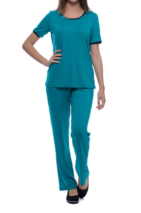 Дамски комплект, цвят петрол 3320